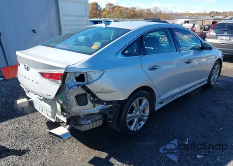 2019 Hyundai Sonata Sport из США, поврежденный, VIN 5NPE34AF6KH807765